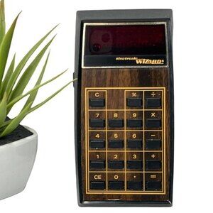 Vintage Western Auto Calculator 66–4986–7 Electronic Wizard Tested Working‎ Rare
